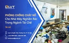 Phòng Chống Cháy Nổ Cho Nhà Máy Nghiền Rác Trong Ngành Tái Chế