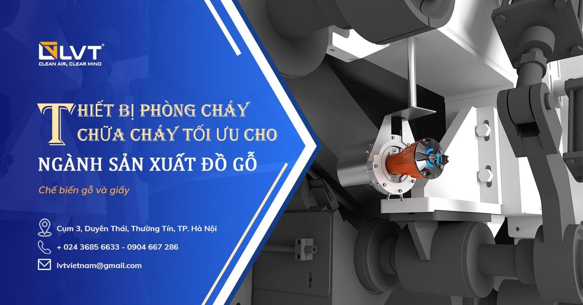 Hệ thống chữa cháy ngành sản xuất gỗ