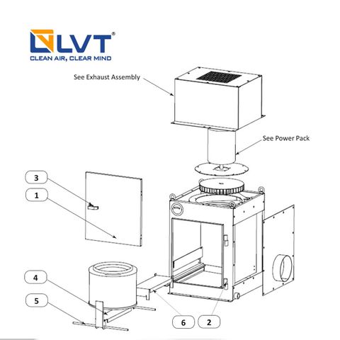 Cấu tạo máy lọc hơi dầu WSO MV