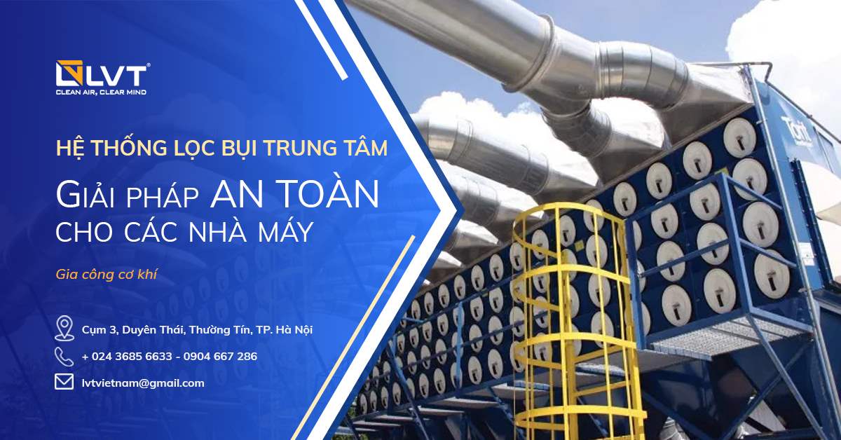 Hệ thống lọc bụi Donaldson cho các nhà máy