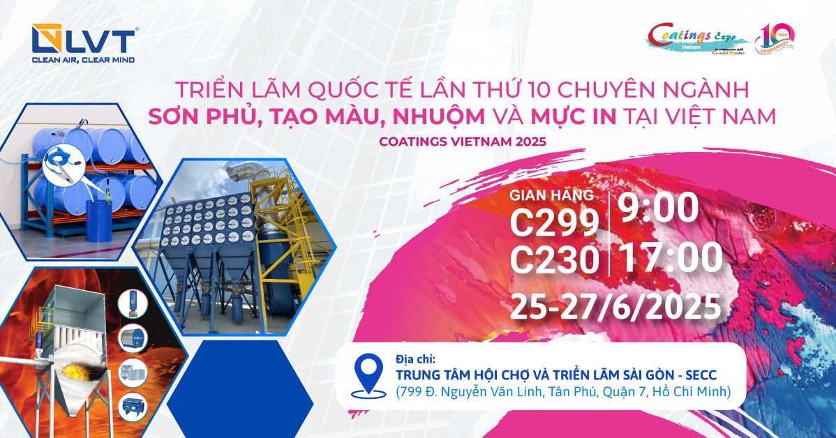 Gian hàng C229 LVT tại triển lãm Coatings Việt Nam