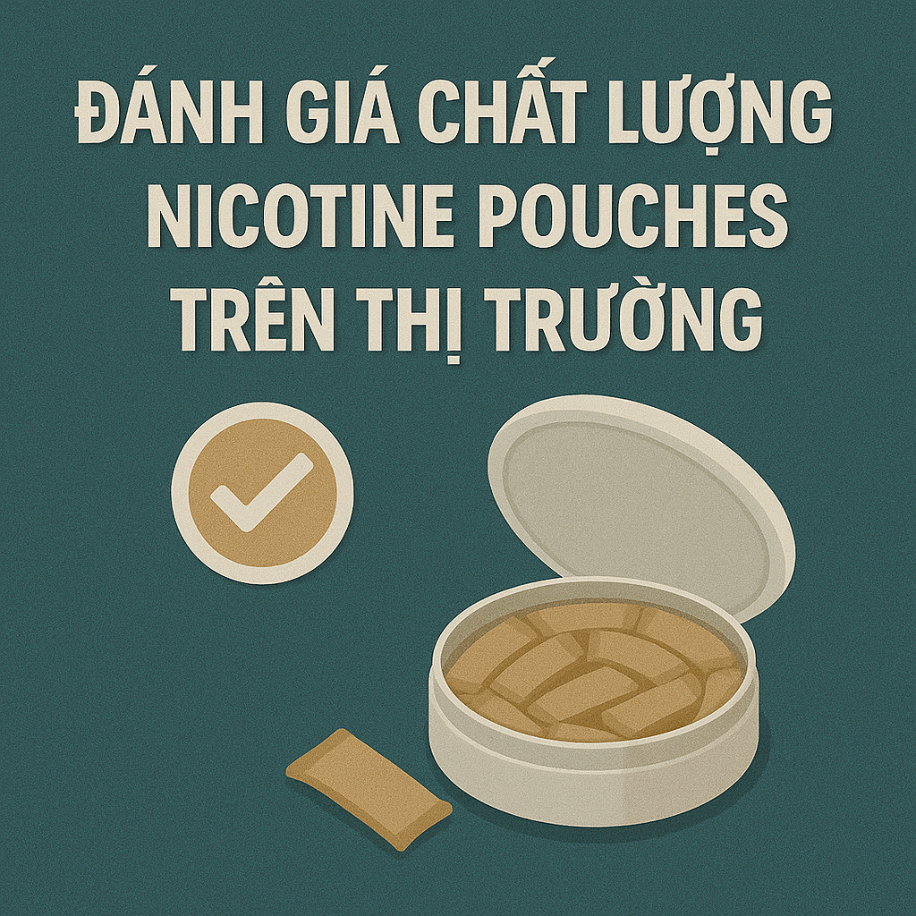 Đánh giá chất lượng nicotine pouches trên thị trường
