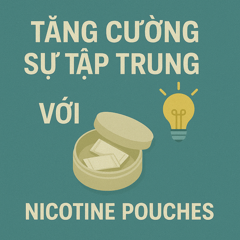 So sánh hiệu quả của snus và nicotine pouches