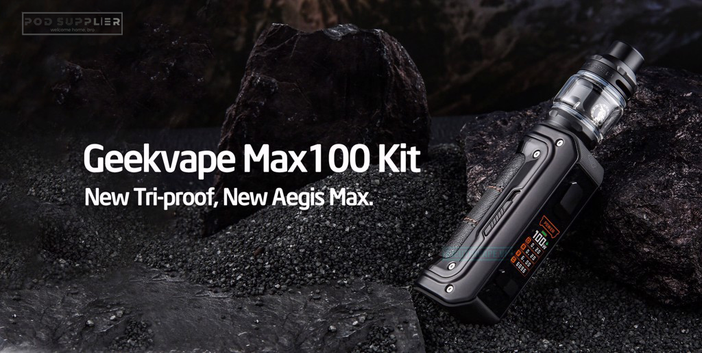 Review Geekvape MAX100 100W Box Mod Kit