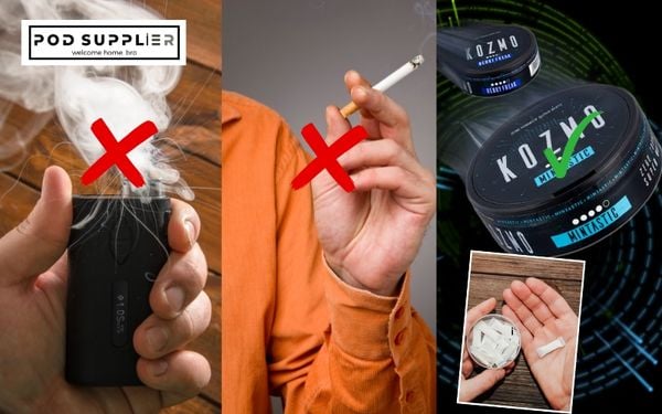 Công dụng của Kozmo nicotine pouches
