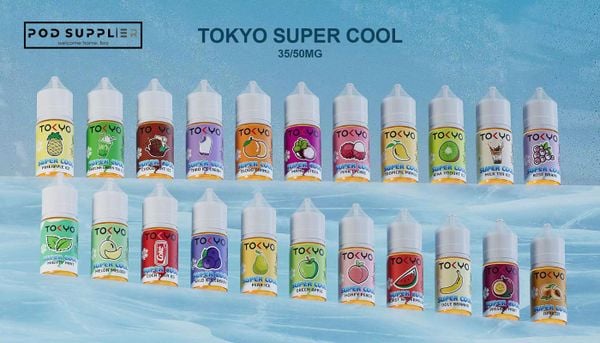 Đặc điểm chung của những chai Tokyo Juice Super Cool
