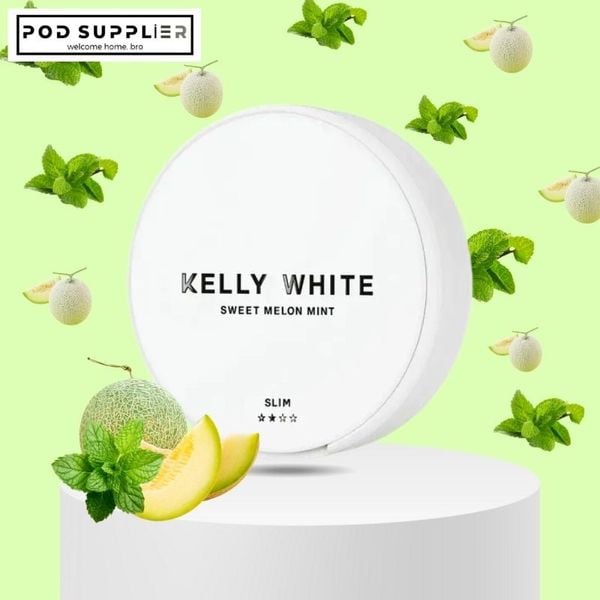 Kelly White Sweet Melon Mint