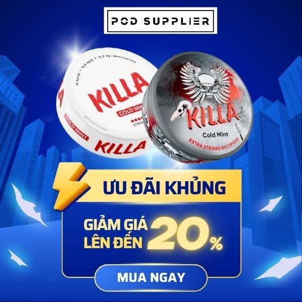 Mua killa nicotine tại Pod Supplier