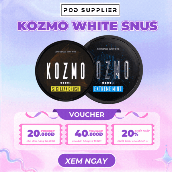 Mua Kozmo White Snus tại Pod Supplier