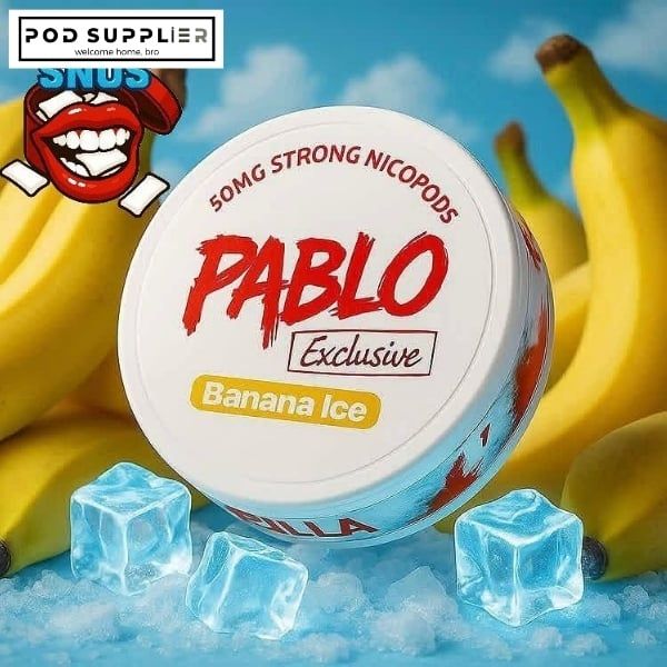 Thông tin PABLO Exclusive Banana Ice (Chuối Lạnh) Slim Max Strong 30mg