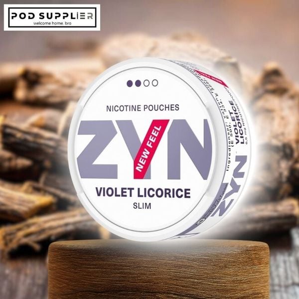 Túi ngậm vị cam thảo hoa Violet từ ZYN