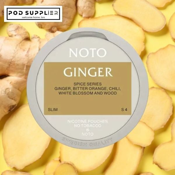 Noto White Snus hương gừng cam hoa ớt cay