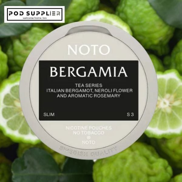 Noto White Snus hương trà Bergamot hoa Neroli hương thảo