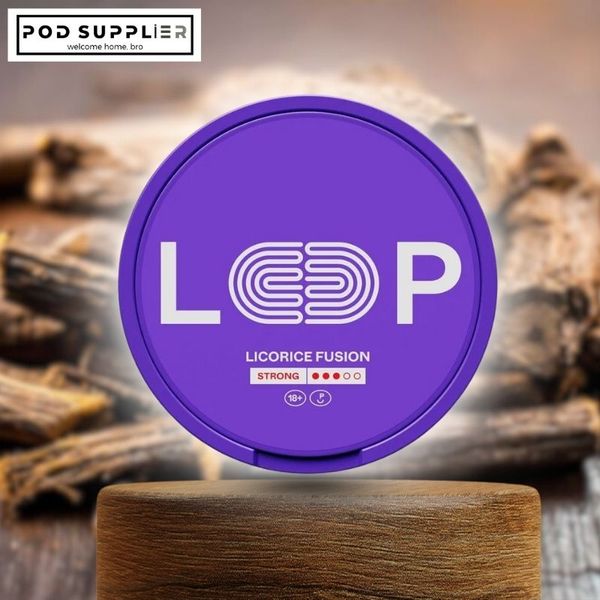 LOOP Licorice Fusion (Cam Thảo Mâm Xôi) Slim