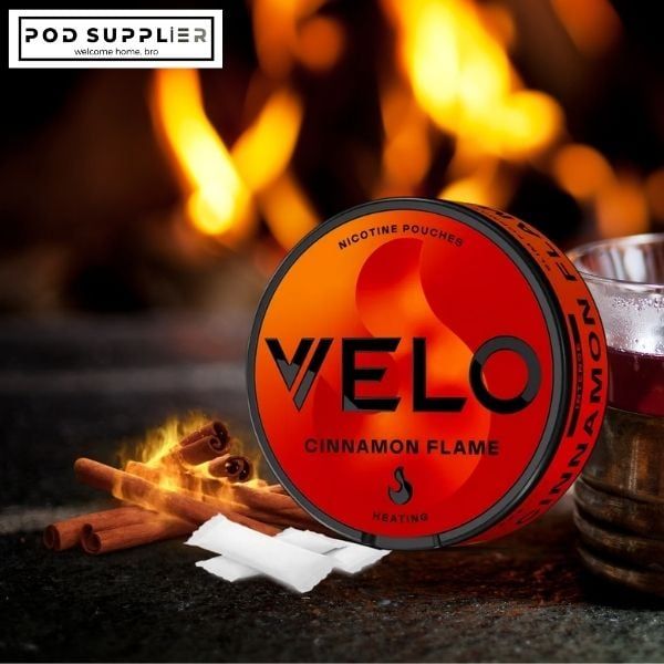 Túi nicotine vị cay quế tiêu đen cay nồng