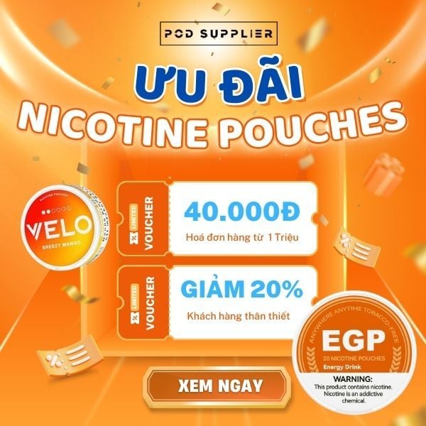 Túi nicotine vị đồ uống