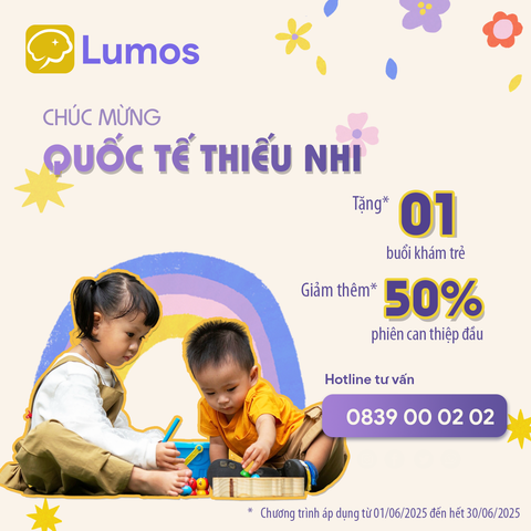 ✨ MỪNG NGÀY QUỐC TẾ THIẾU NHI - Cùng Lumos gieo mầm hạnh phúc cho trẻ 🌱