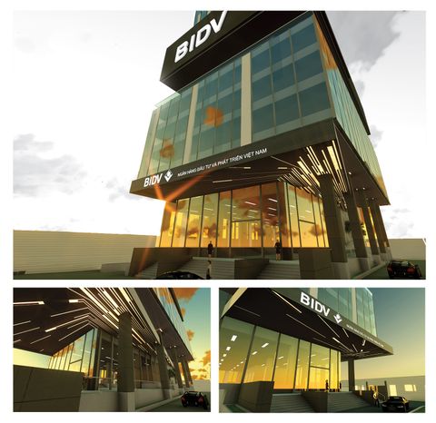 FACADE BIDV 2013- PHÁ CÁCH ĐẦY HIỆN ĐẠI