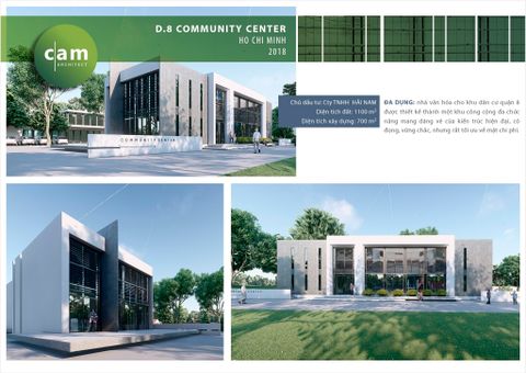 D.8 COMMUNITY CENTER - TRUNG TÂM ĐA NHIỆM