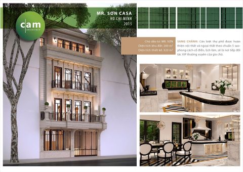 BIỆT THỰ PHỐ  PHONG CÁCH SANG CHẢNH
