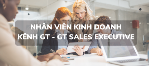 TUYỂN DỤNG: NHÂN VIÊN PHỤ TRÁCH KINH DOANH KÊNH GT - GT SALES EXECUTIVE