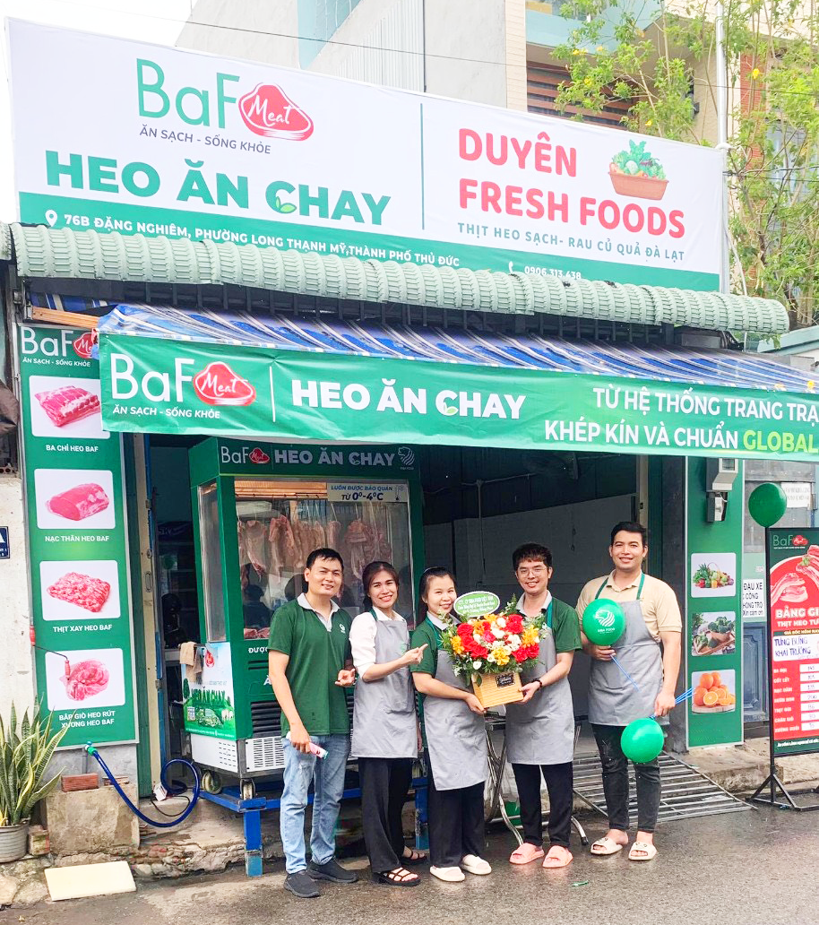 MÔ HÌNH ĐẠI LÝ BÁN THỊT HEO SẠCH BAF MEAT TÌM KIẾM ĐỐI TÁC NHƯỢNG QUYỀN 0 ĐỒNG