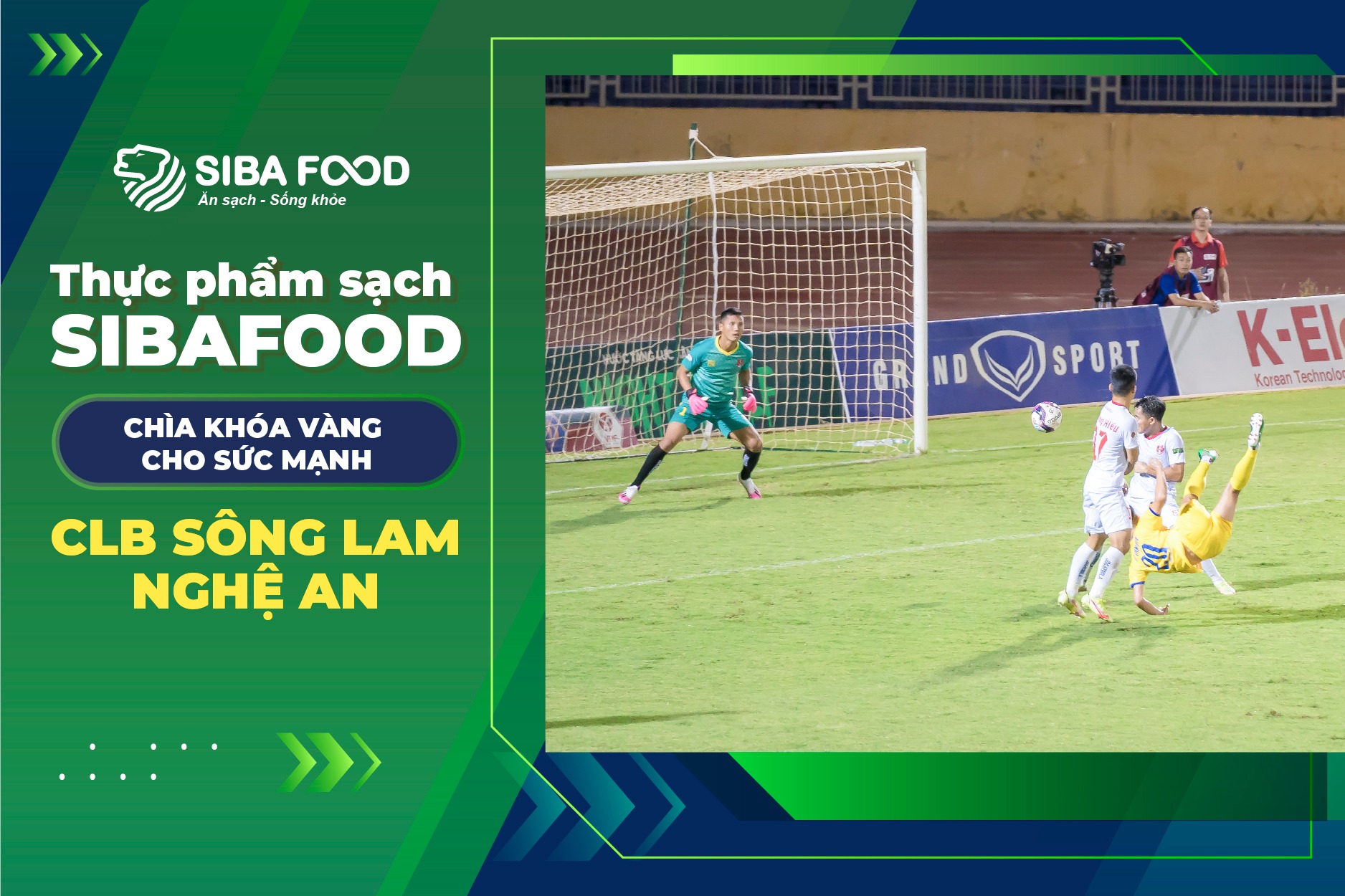 ĂN SẠCH - SỐNG KHỎE TẠO NỀN TẢNG THỂ LỰC CAO:  ĐỘI BÓNG THÀNH VINH ĐỨNG VỮNG TOP 3 V.LEAGUE