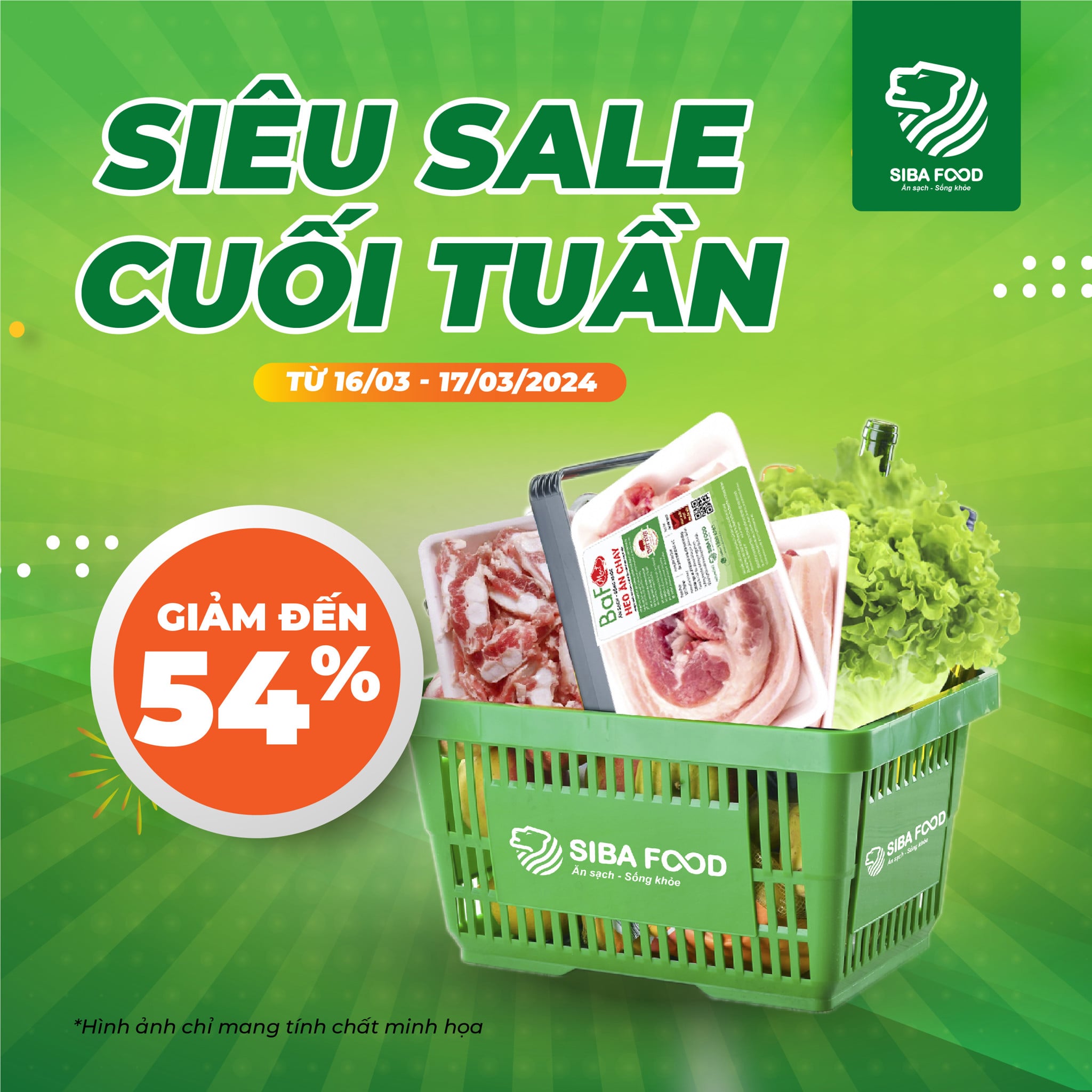 🔥 SALE TỚI 54% - MUA GÌ CŨNG RẺ TẠI CHỢ PHIÊN SIBA FOOD