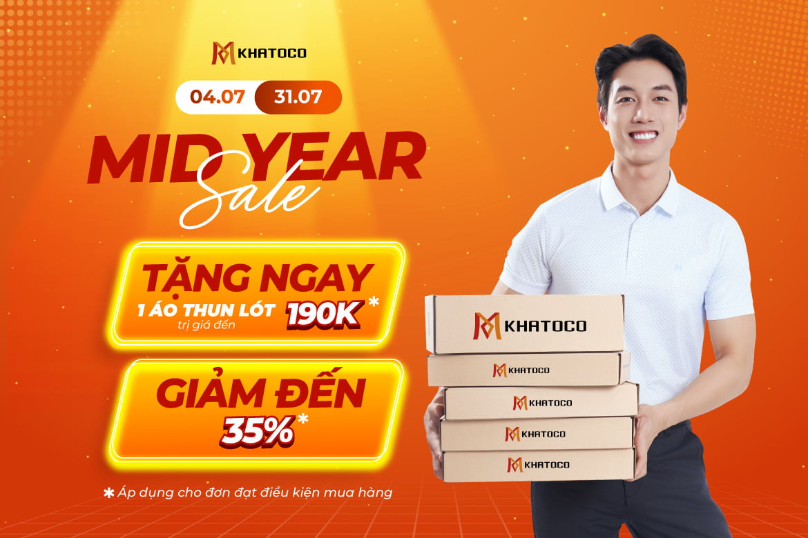 CHƯƠNG TRÌNH TRI ÂN KHÁCH HÀNG - GIẢM ĐẾN 35% - TẶNG NGAY 1 ÁO THUN LÓT