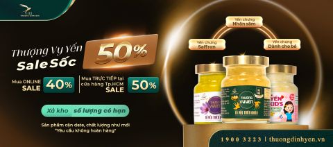 THƯỢNG VY YẾN SALE SỐC 50% + FREE SHIP