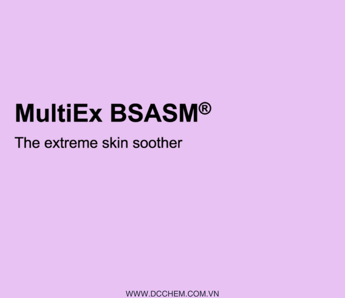 MULTIEX BSASM - Hoạt chất làm dịu da mạnh mẽ
