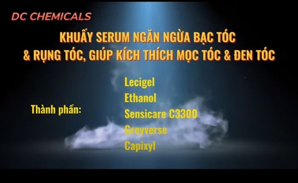 Serum 2in1 ngăn ngừa bạc tóc & rụng tóc, giúp kích thích mọc tóc và đen tóc