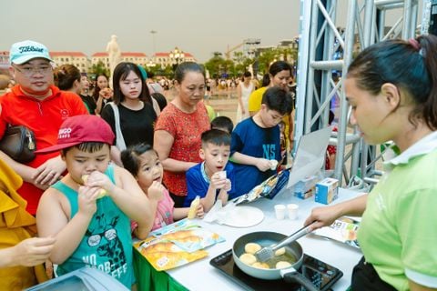 Một số hình ảnh gian hàng Pulmuone tại sự kiện KFOOD FAIR 2023 tại Vinhomes Ocean Park 2