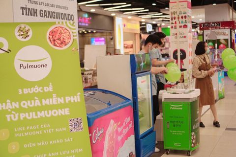 Cùng Pulmuone tham gia sự kiện Giveaway giảm giá hot nhất cuối năm tại Big C Thăng Long
