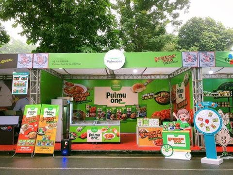Pulmuone tại Lễ hội văn hóa ẩm thực Việt - Hàn 2022 lần thứ 12