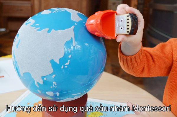 Hướng dẫn sử dụng quả cầu nhám Montessori: Mục đích và cách trình bày