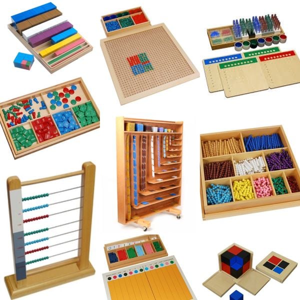 Góc Toán học  - Montessori