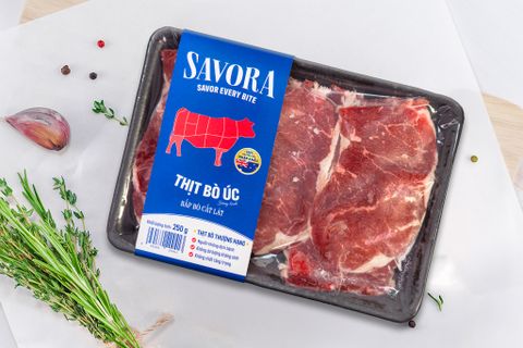 Bắp Bò Úc Đông Lạnh Cắt Lát Savora