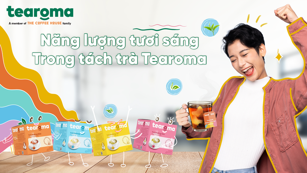 Lợi ích tuyệt vời từ tách trà Tearoma