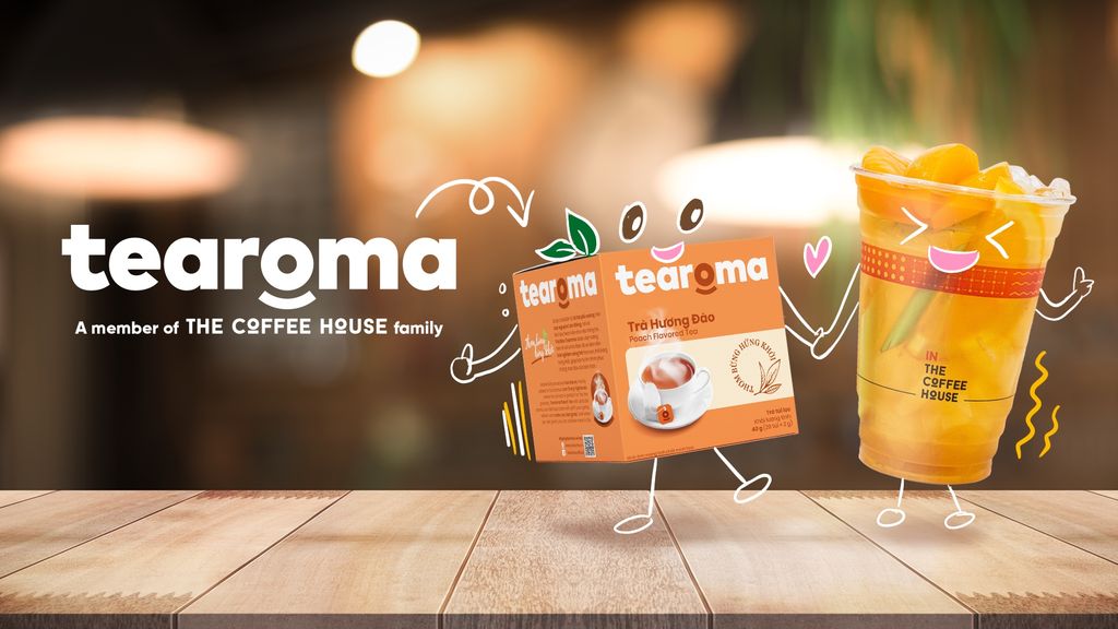 Tearoma - Thành viên mới sáng giá của đại gia đình the coffee house
