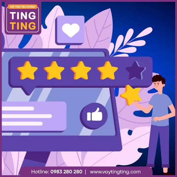 Chất lượng dịch vụ của Vay Ting Ting trong lĩnh vực cho vay icloud