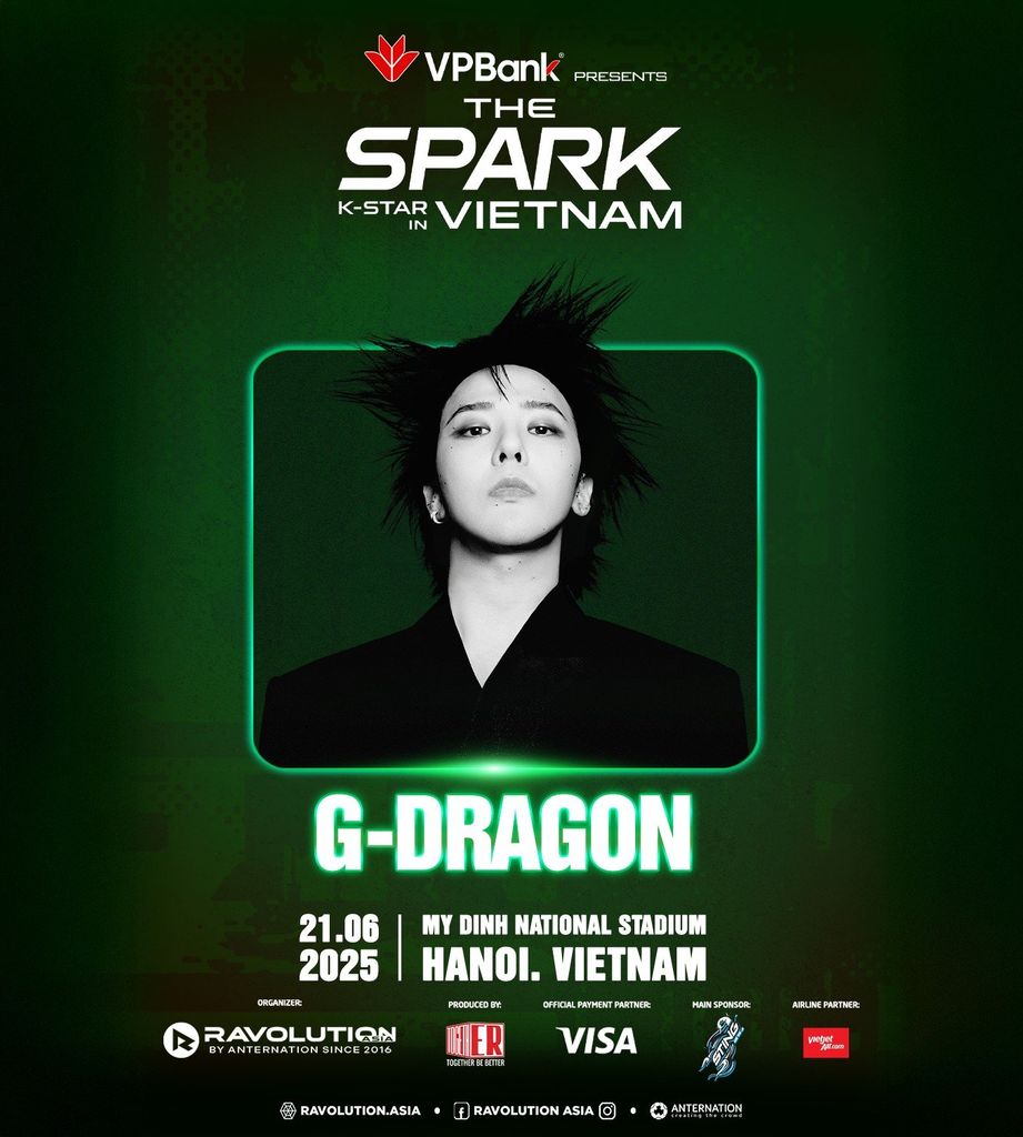 VPBank chơi lớn: Đưa G-Dragon đến Việt Nam vào tháng 6