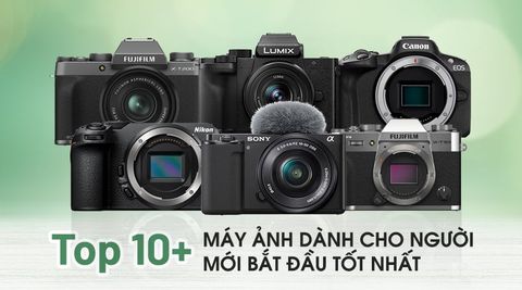 Top 10 Máy Ảnh Dành Cho Người Mới Bắt Đầu Tốt Nhất 2025