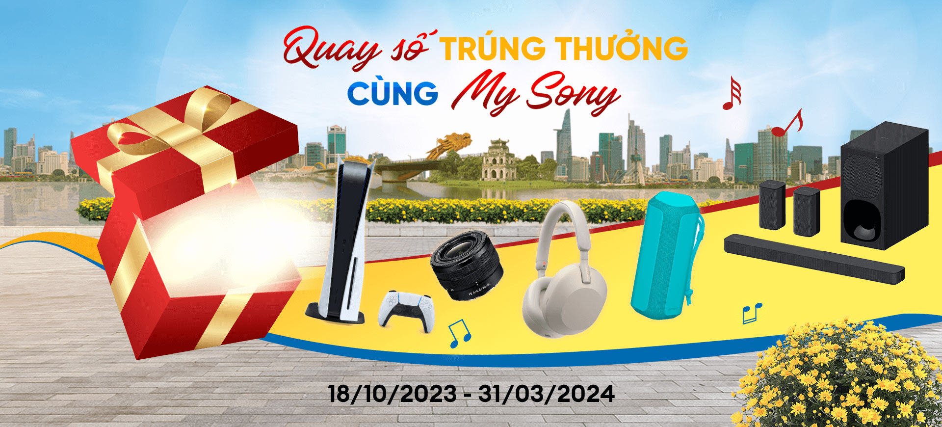 QUAY SỐ TRÚNG THƯỞNG CÙNG MY SONY