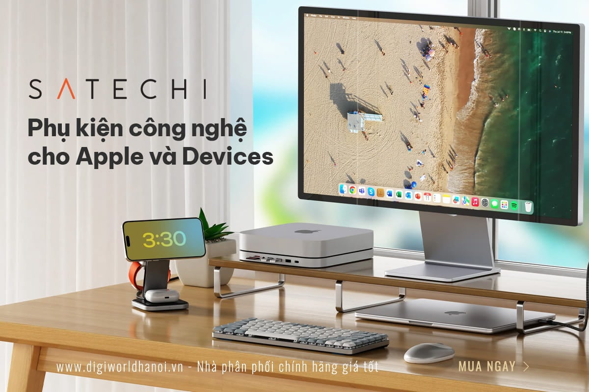 Thương hiệu Satchi, Phụ kiện cao cấp cho Apple và các thiết bị khác đang có giá tốt tại Digiworld Hà Nội!