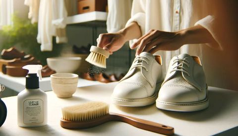 Hướng dẫn cách làm sạch giày da trắng cực đơn giản ngay tại nhà