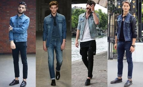Hướng dẫn phối quần jean với giày da nam hợp thời trang