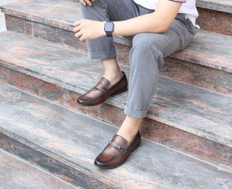 Giày Nam Da Cá Sấu Lười: Mẫu Mới Nhất, Thiết Kế Tinh Tế