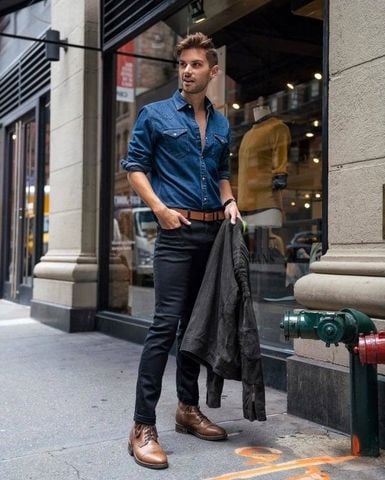 Giày nam phối quần jeans như thế nào chuẩn phong cách?