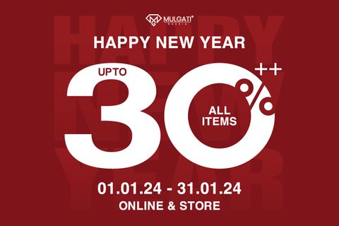 HAPPY NEW YEAR 2024 - MULGATI SALE UP TO 30%